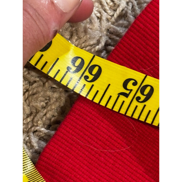 Christmas Union Suit Women XL Red Fair Isle Fleece Pockets Sleeves Zip pajamas - Picture 7 of 9